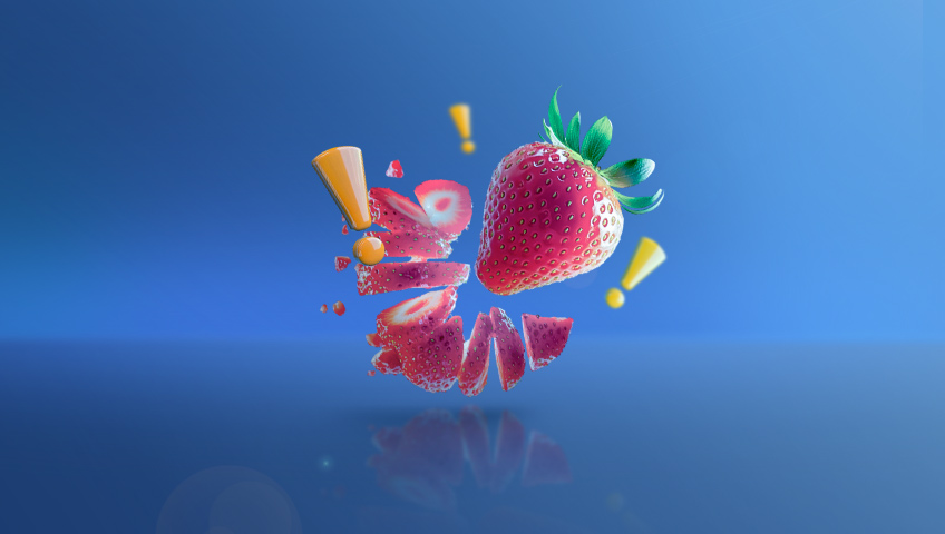 Strawberries, the number one product contaminated with pesticides