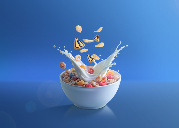 خطرات غلات صبحانه