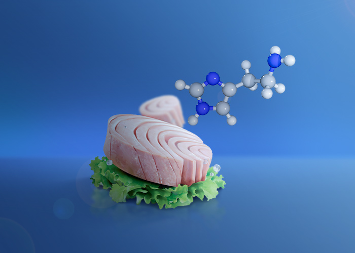 هیستامین یکی از عوامل اصلی مسمومیت با غذای دریایی