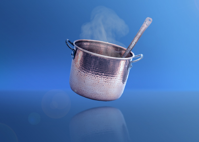 Cooking in copper utensils is forbidden